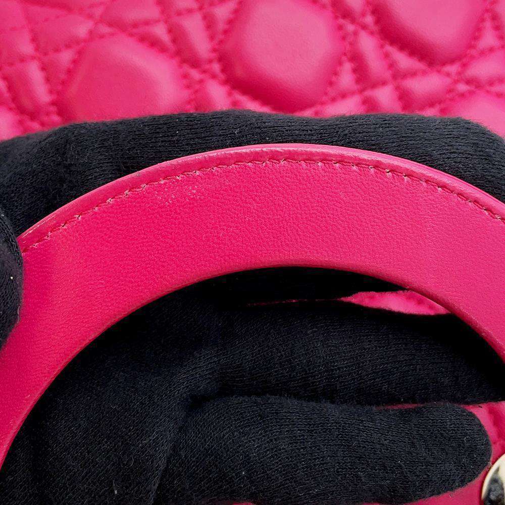 Christian Dior handbag Lady Cannage shoulder bag - Picture 12 of 12